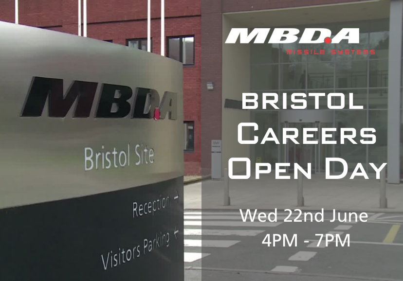 Bristol Open Day - Wednesday 22nd June 2022 :: MBDA Careers